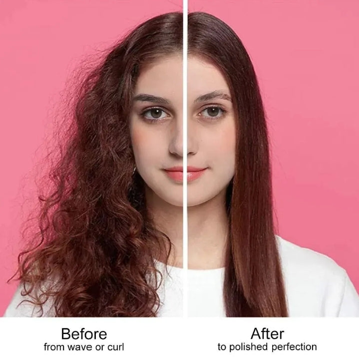 3-in-1 One Step Hot Air Brush Hair Dryer & Styler – Drying, Straightening & Volumizing Brush